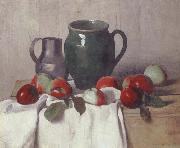 Still life with Jug and Apples Felix Vallotton